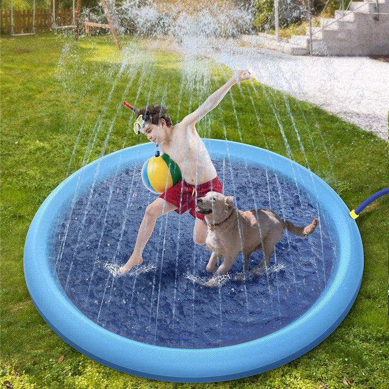 Pet Splash Pad for Dogs | Non-Slip Outdoor Water Toy