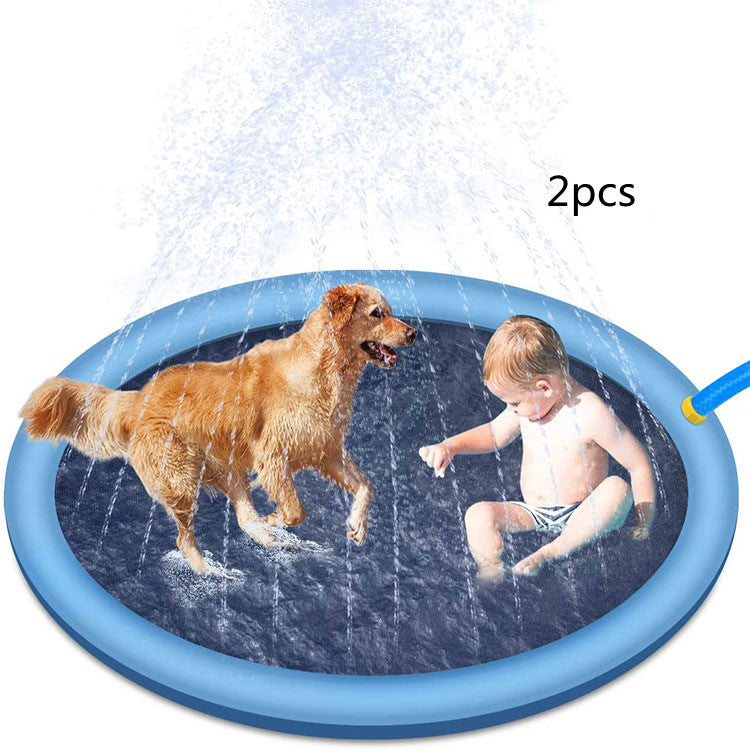 Pet Splash Pad for Dogs | Non-Slip Outdoor Water Toy