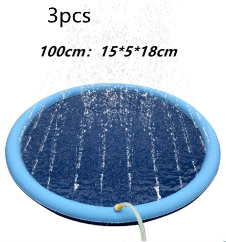 Pet Splash Pad for Dogs | Non-Slip Outdoor Water Toy