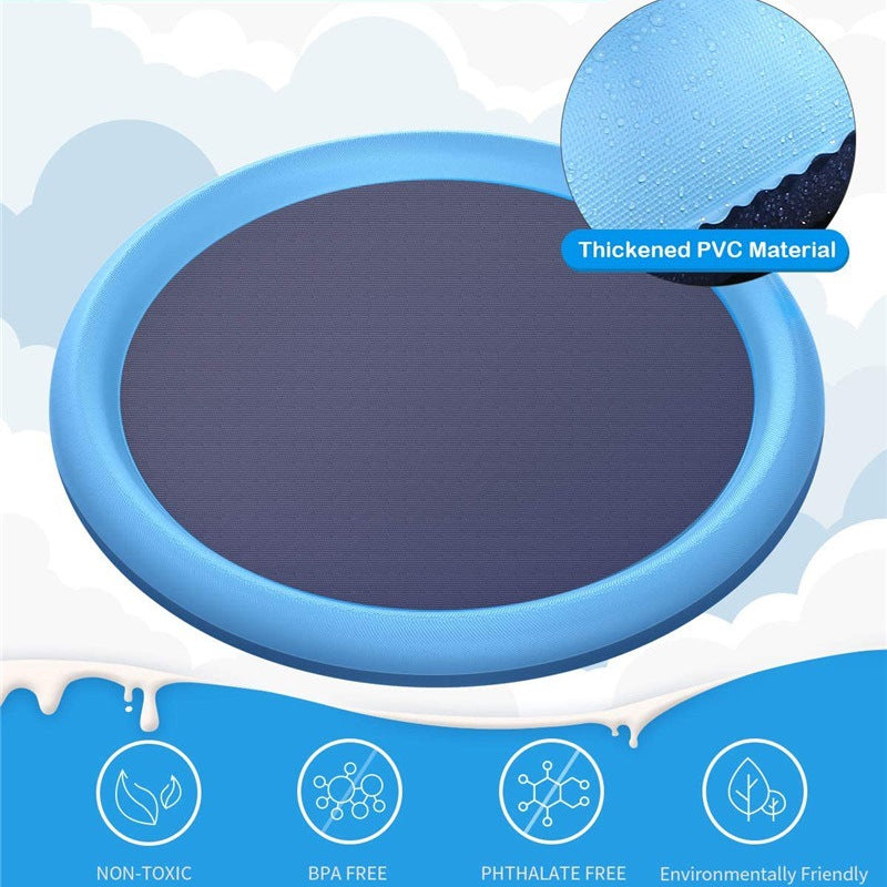 Pet Splash Pad for Dogs | Non-Slip Outdoor Water Toy
