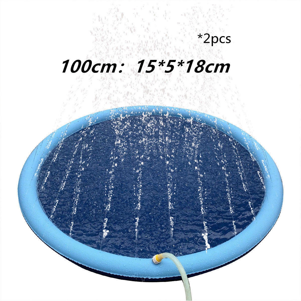 Pet Splash Pad for Dogs | Non-Slip Outdoor Water Toy
