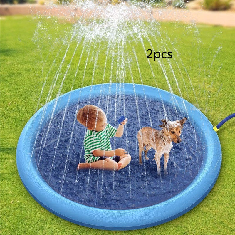 Pet Splash Pad for Dogs | Non-Slip Outdoor Water Toy