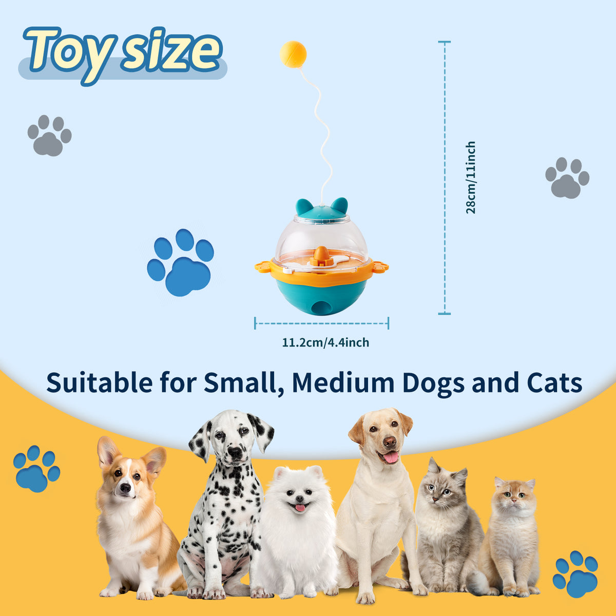 Interactive Treat Dispensing Toy