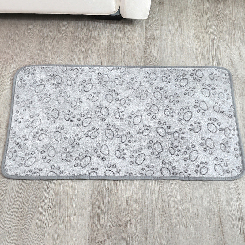 round plush dog bed
