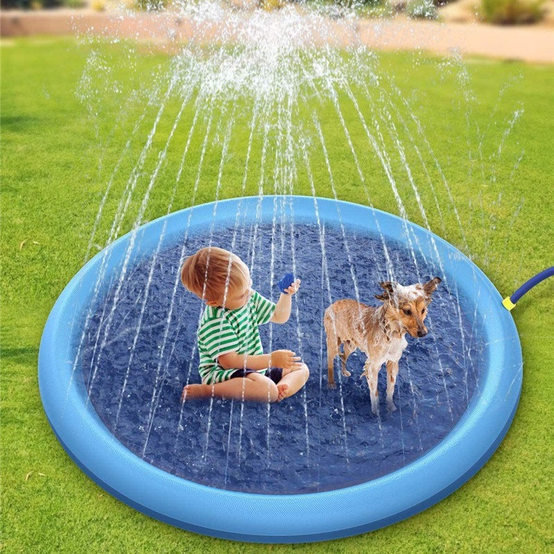 Pet Splash Pad for Dogs | Non-Slip Outdoor Water Toy
