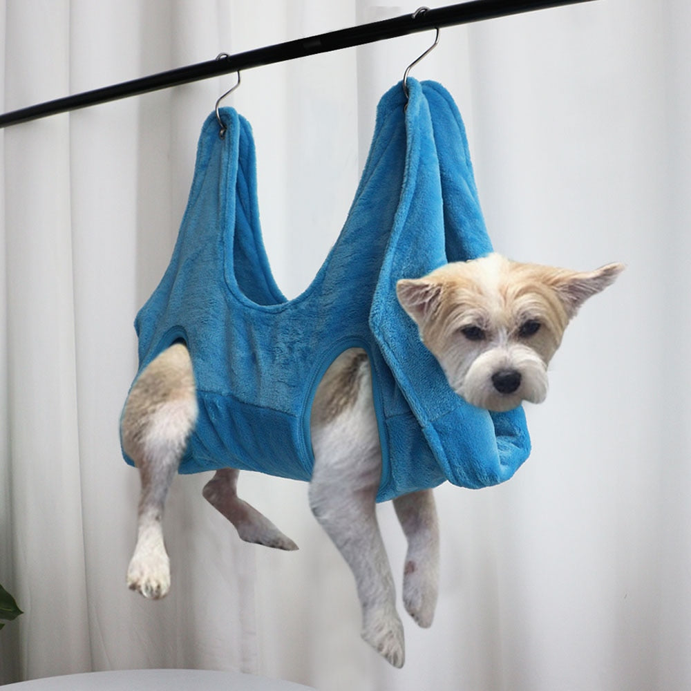 dog grooming hammock