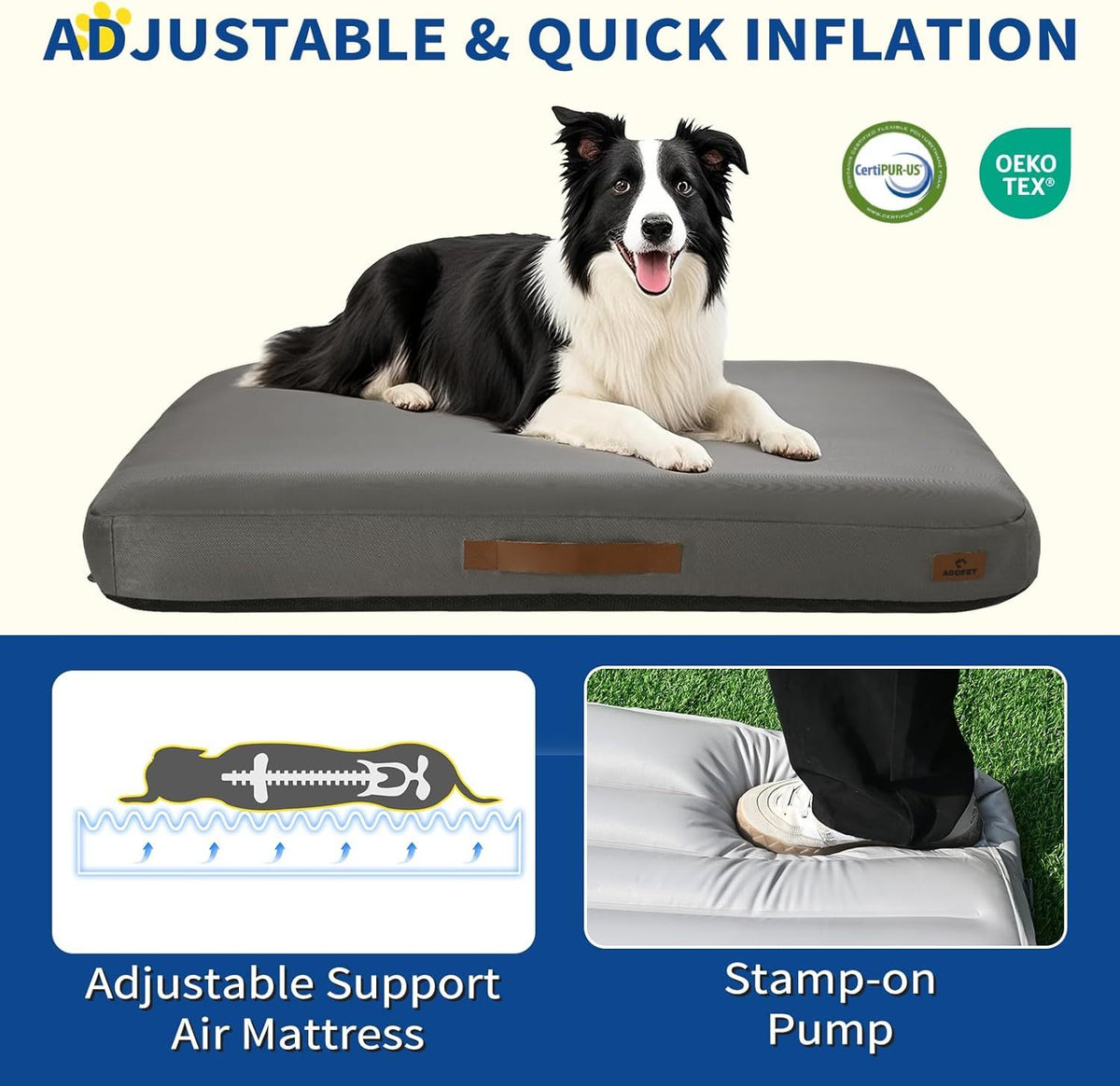 Inflatable Dog Bed
