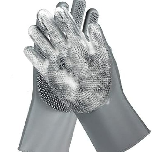 pet grooming glove