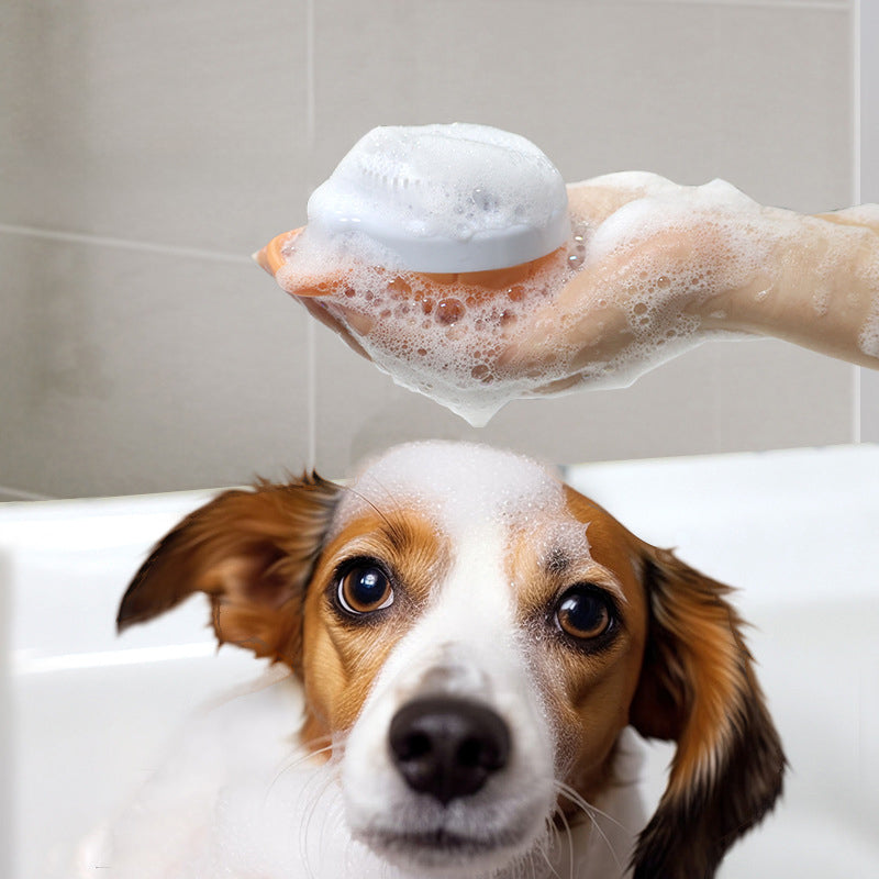 dog shampoo brush
